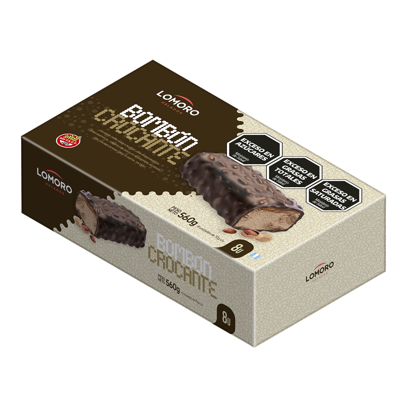 Barra Bombón Crocante 70g x 8 unidades