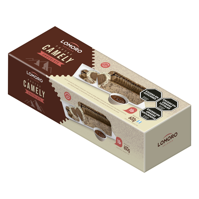 Postre Camely Granizado y Chocolate 600g