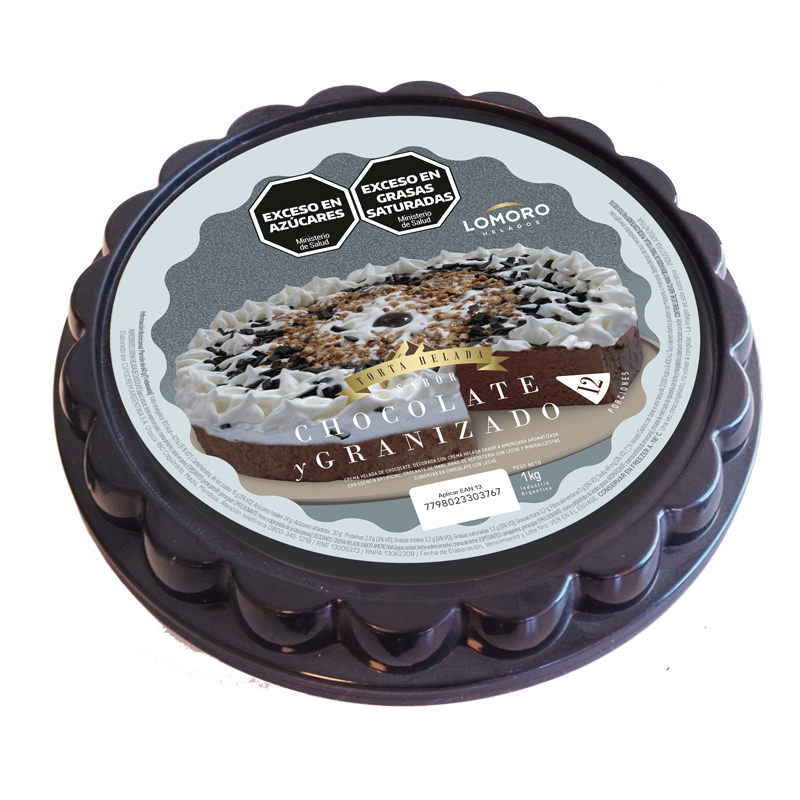 Torta Helada Familiar Chocolate y Granizado